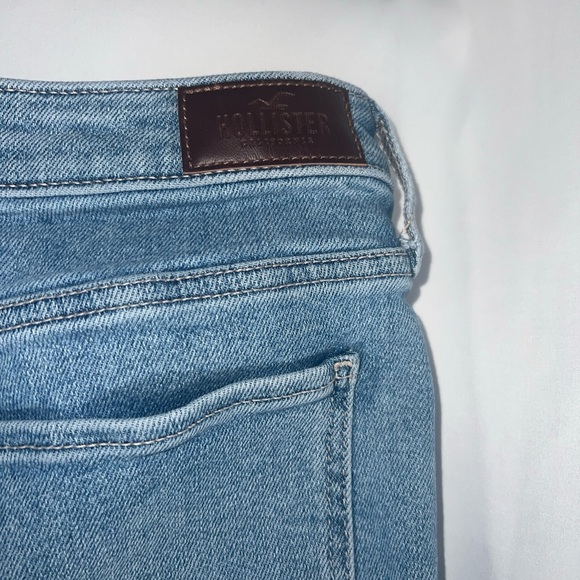 Hollister Curvy Ultra High-Rise Skinny Ankle Jeans Women's Size W28xL28Blue - Picture 7 of 8